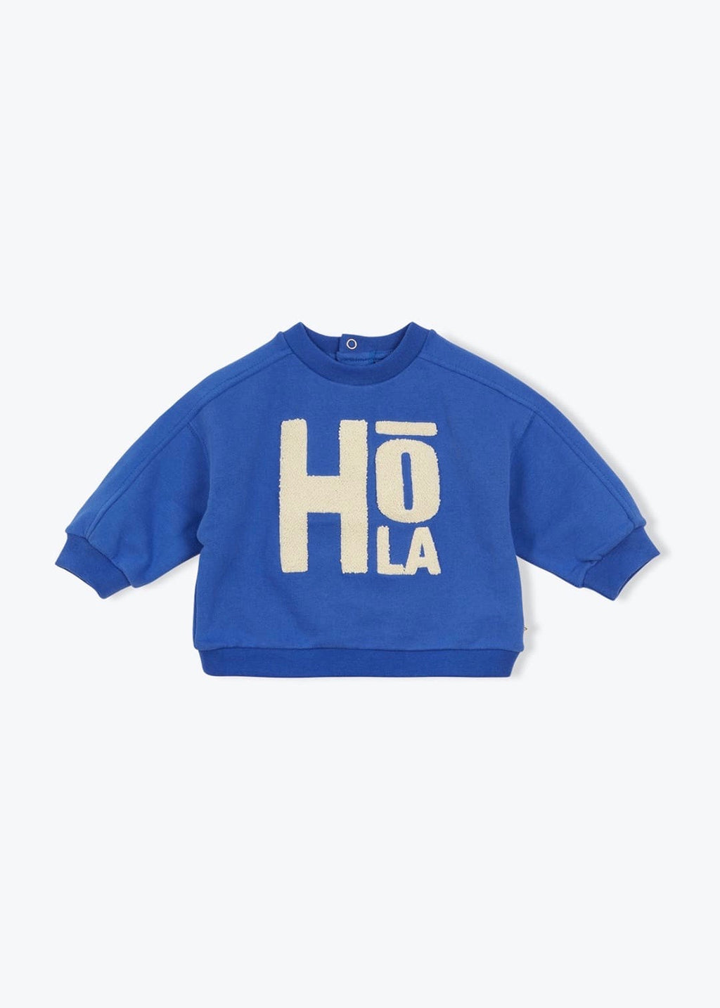 Fabricio Hola Baby Sweatshirt — COBALT