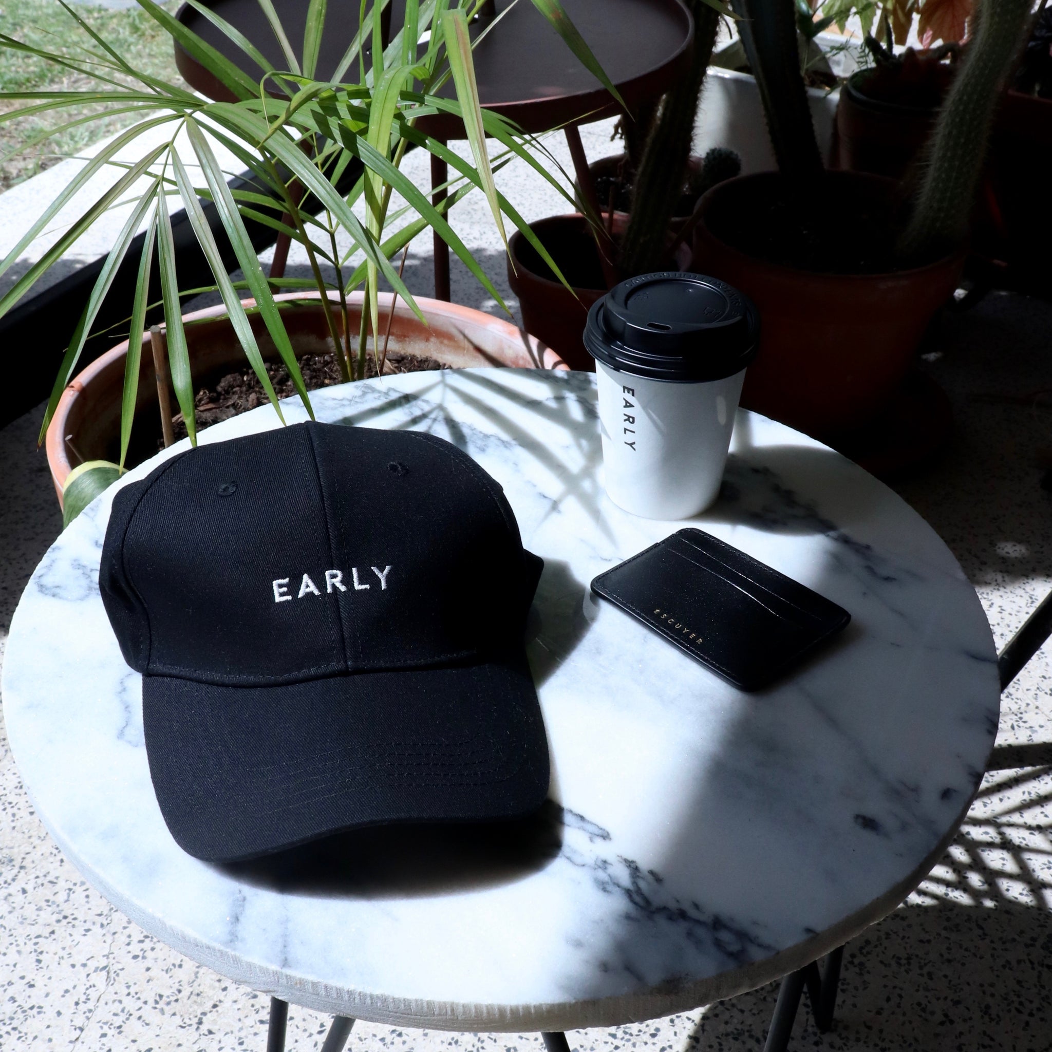 EARLY Standard Logo Cap — BLACK