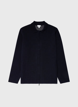 Double Face Jacket - Navy