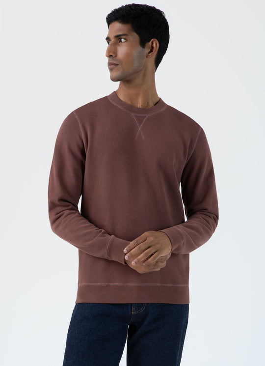 Loopback Sweatshirt Brown