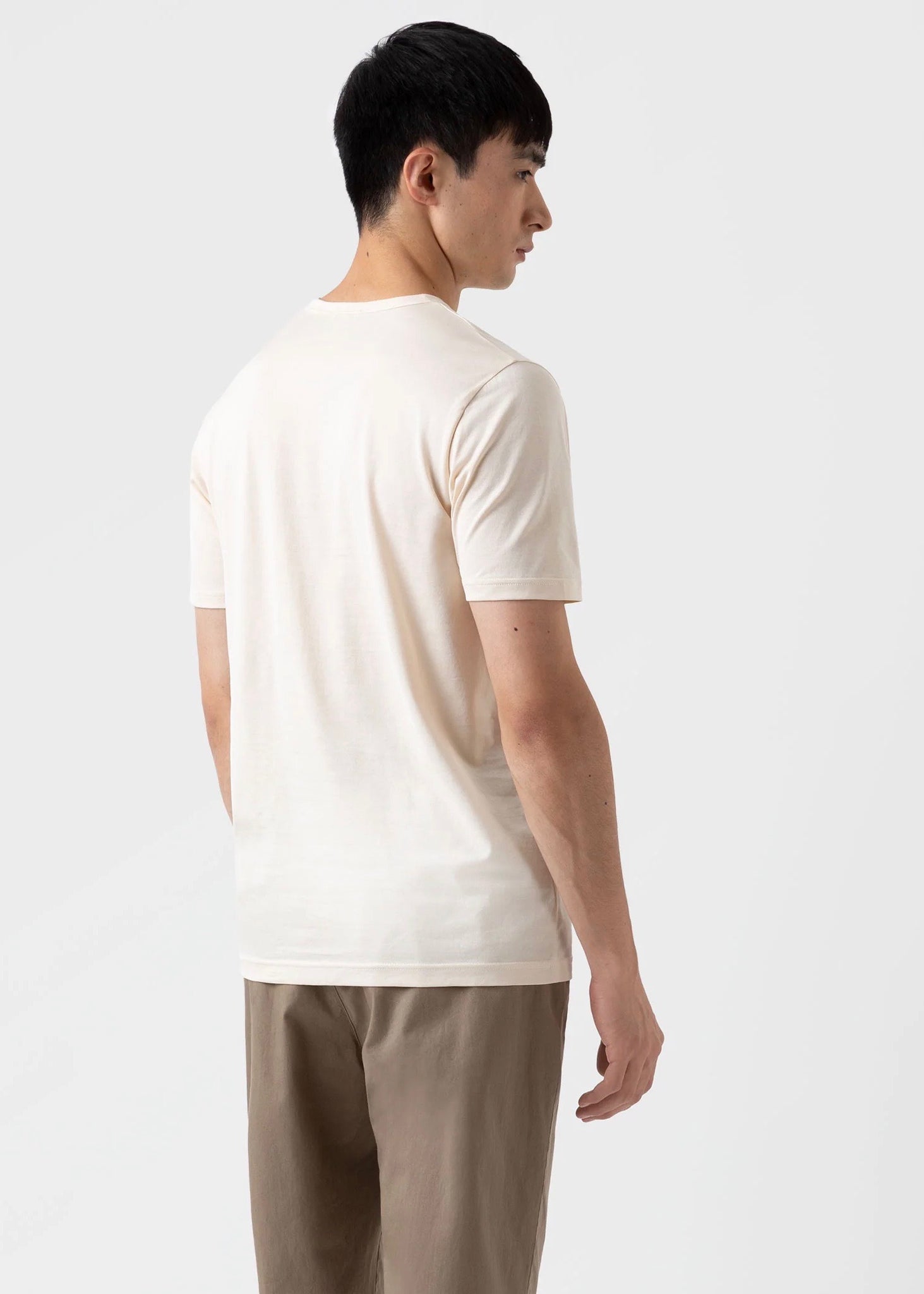 SS Crew Neck T-Shirt — UNDYED