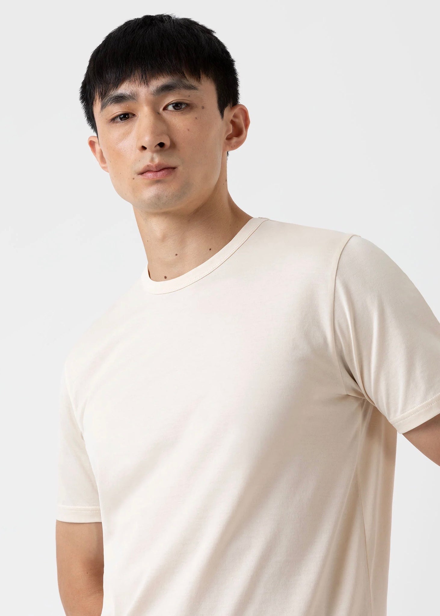 SS Crew Neck T-Shirt — UNDYED