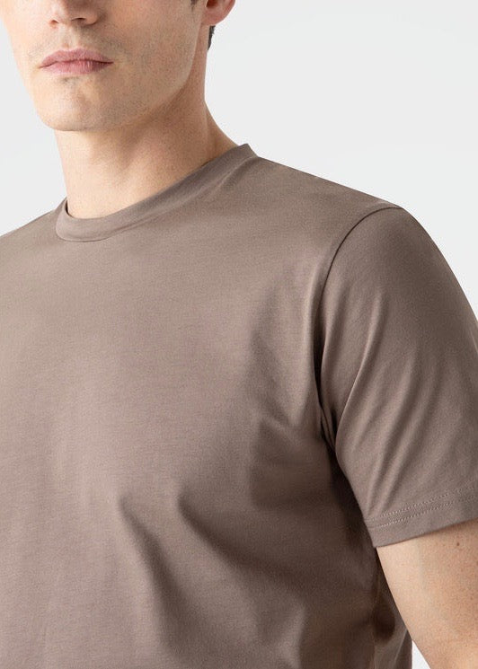 Riviera Crew Neck T-Shirt — CEDAR