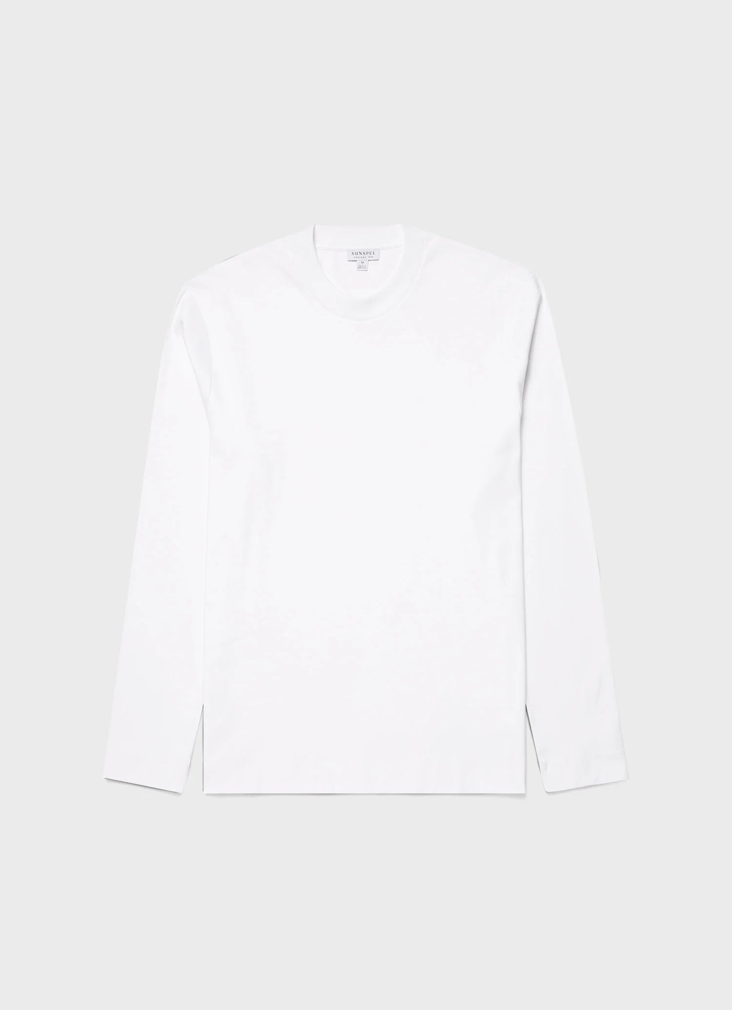 SUNSPEL Long Sleeve Heavyweight T-shirt - WHITE