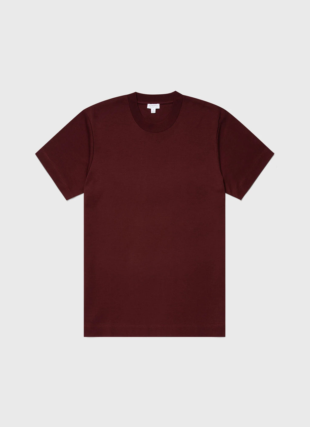 Relaxed Fit Heavyweight T Shirt - Maroon