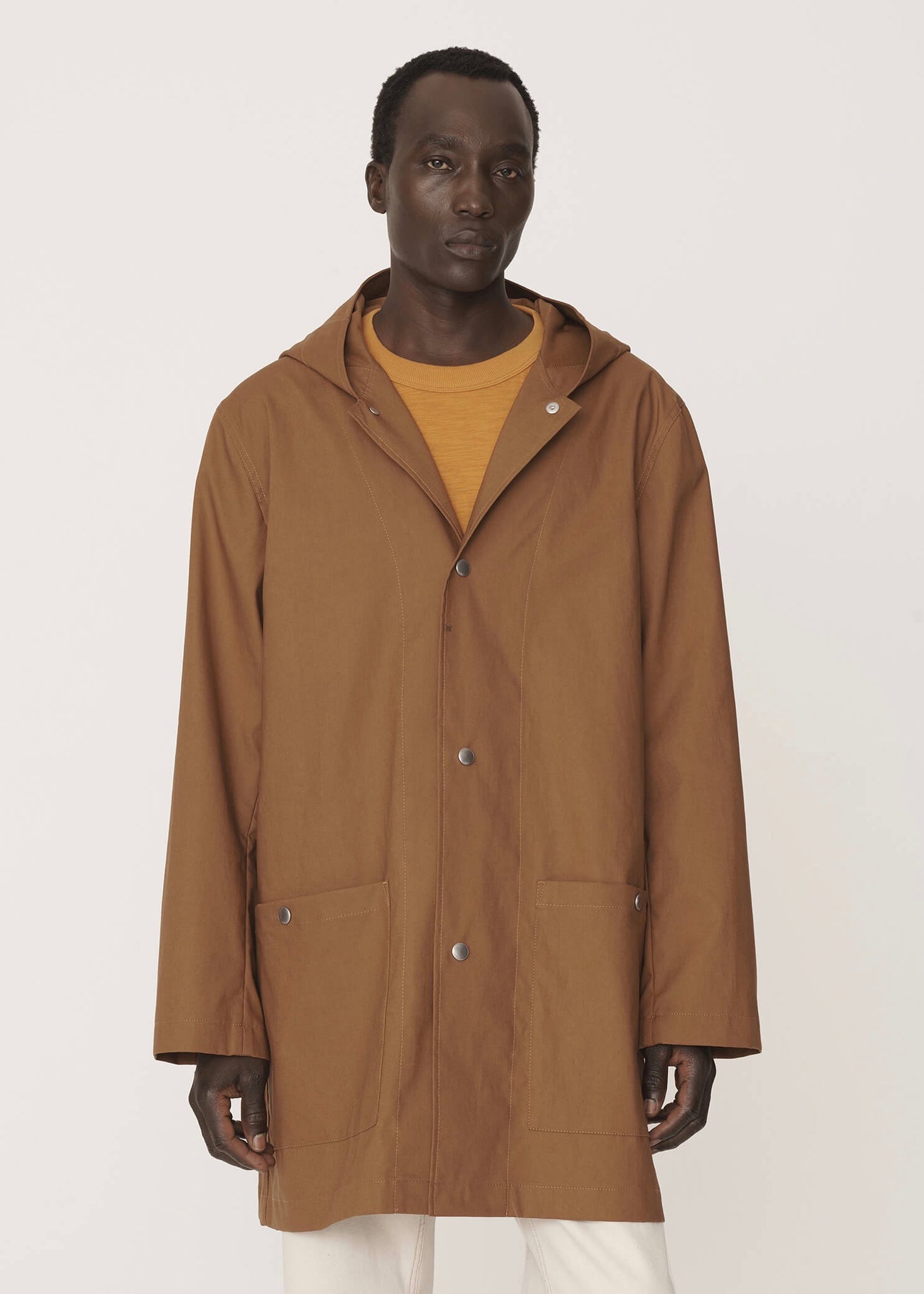 Beat Generation Bonded Duffle Coat — BROWN