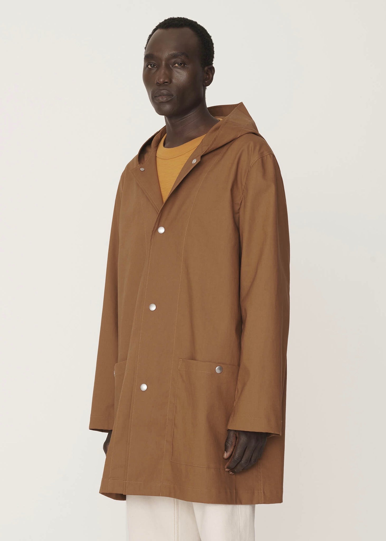 Beat Generation Bonded Duffle Coat — BROWN