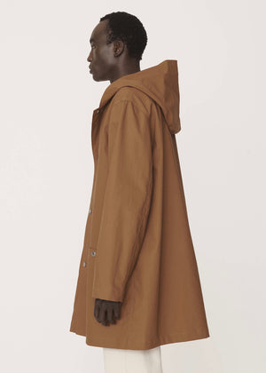 Beat Generation Bonded Duffle Coat — BROWN