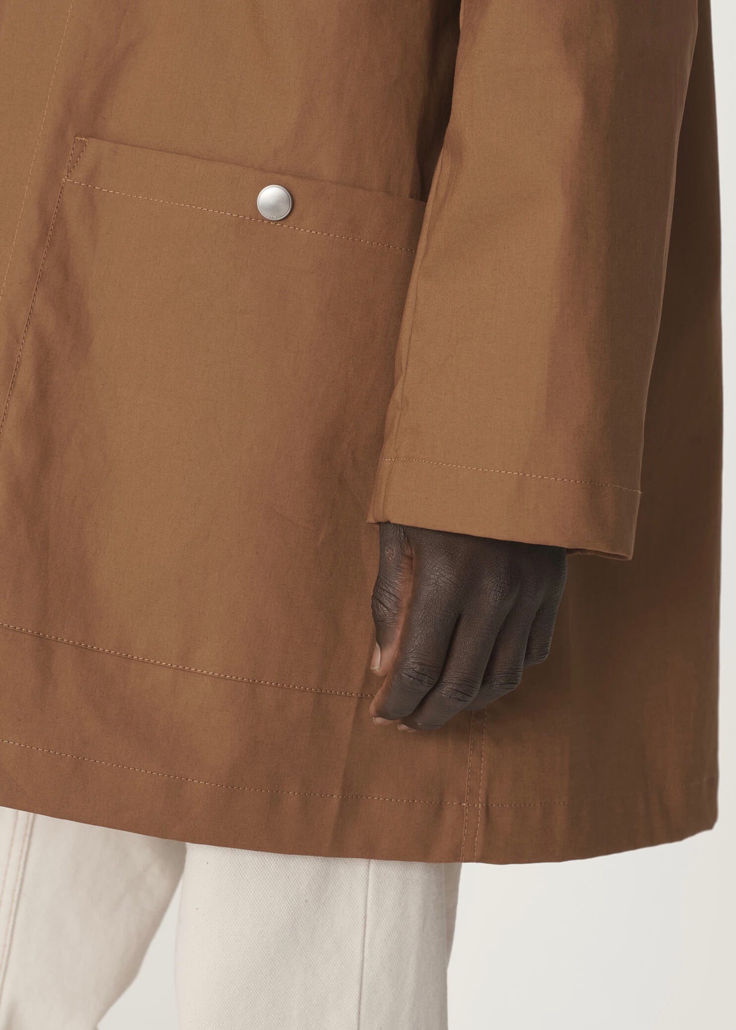 Beat Generation Bonded Duffle Coat — BROWN