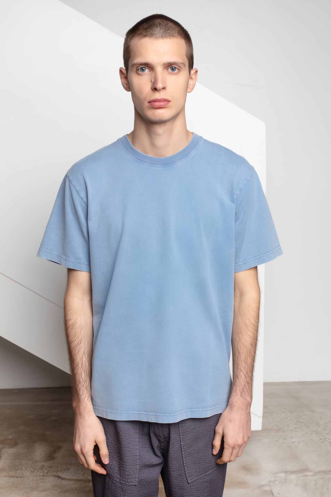Tade Fade Out Tee — BLUE