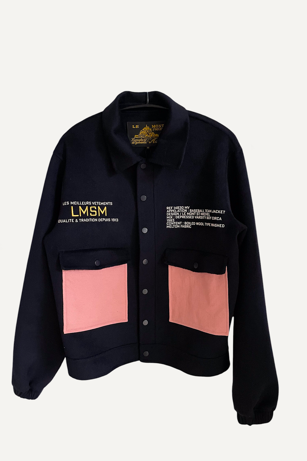 Vandem Fancy Jacket — NAVY