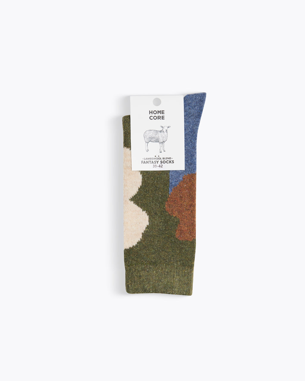 Fantasy Spoltches Socks — KHAKI MULTI