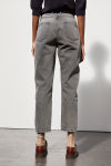 Boyfriend Denim Trousers — WHITE