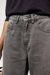 Boyfriend Denim Trousers — WHITE