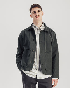 Dubliner Twill Jacket — GREYISH GREEN