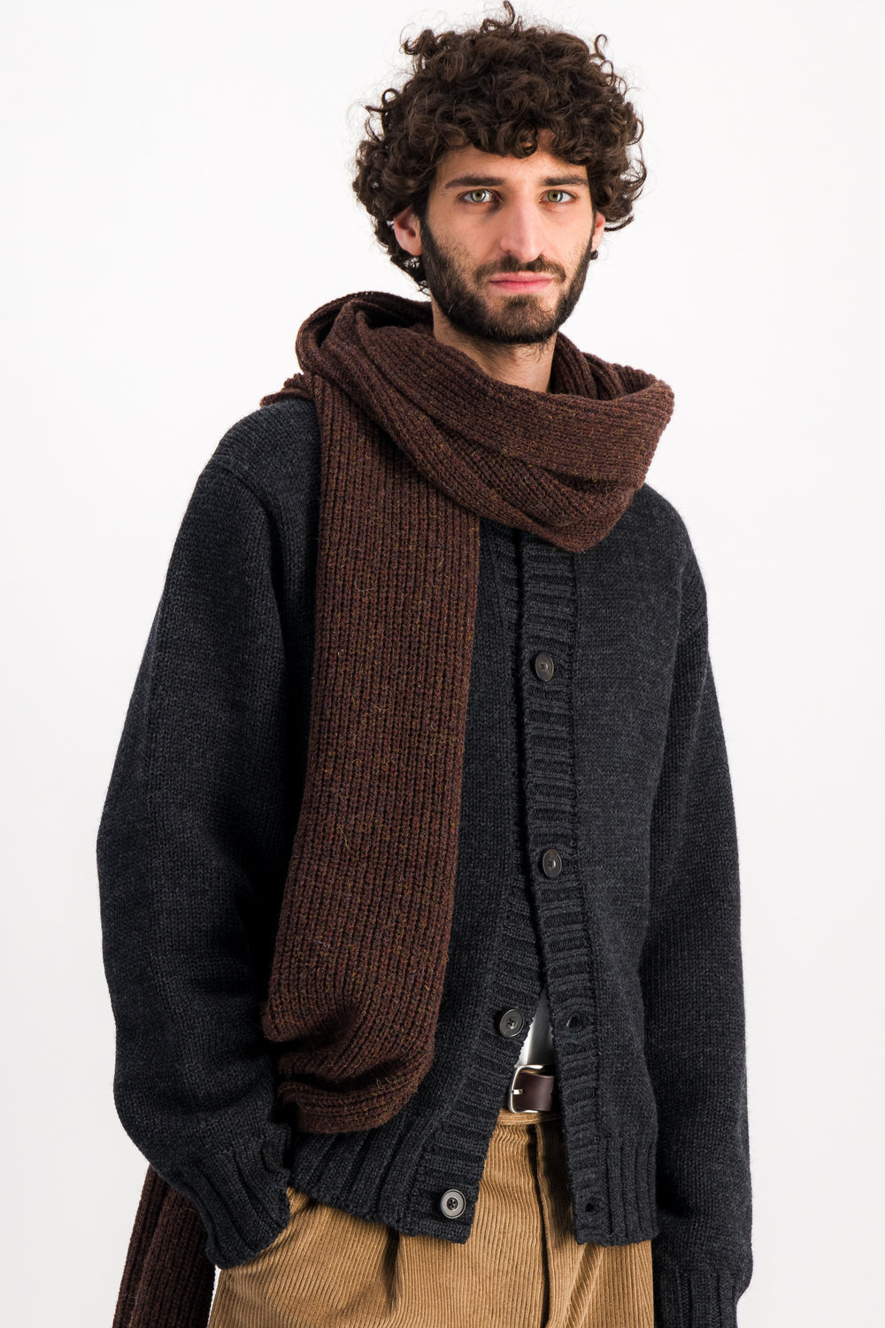 Hector Cardigan Dark Grey