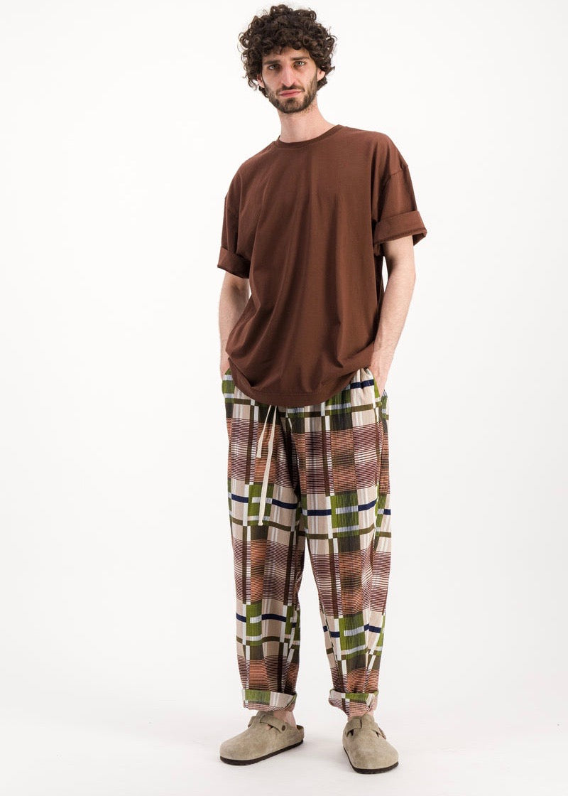 Pantalon Bombay Pants — BROWN MULTI