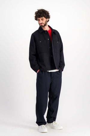 Cargo Wool Overshirt