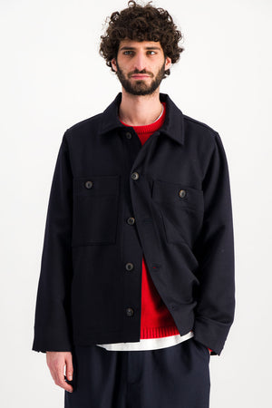 Cargo Wool Overshirt