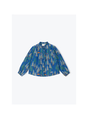 Giustina Pine Blouse  — MULTI SAPIN