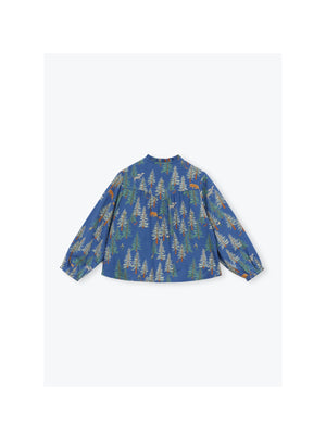 Giustina Pine Blouse  — MULTI SAPIN