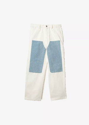 Pino Denim Pants — WHITE / BLUE