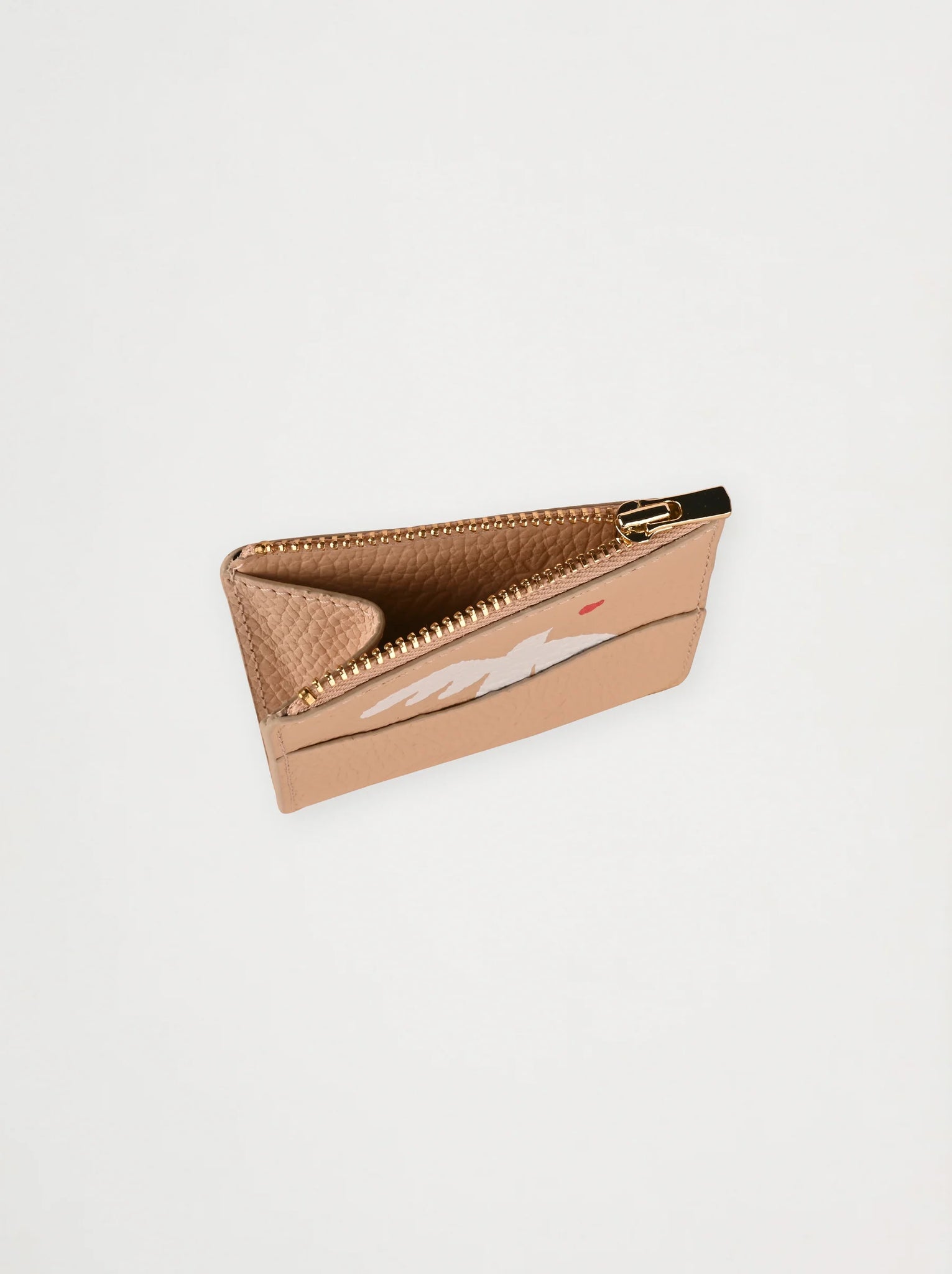 Leather Card Holder — BLANC DE LIN