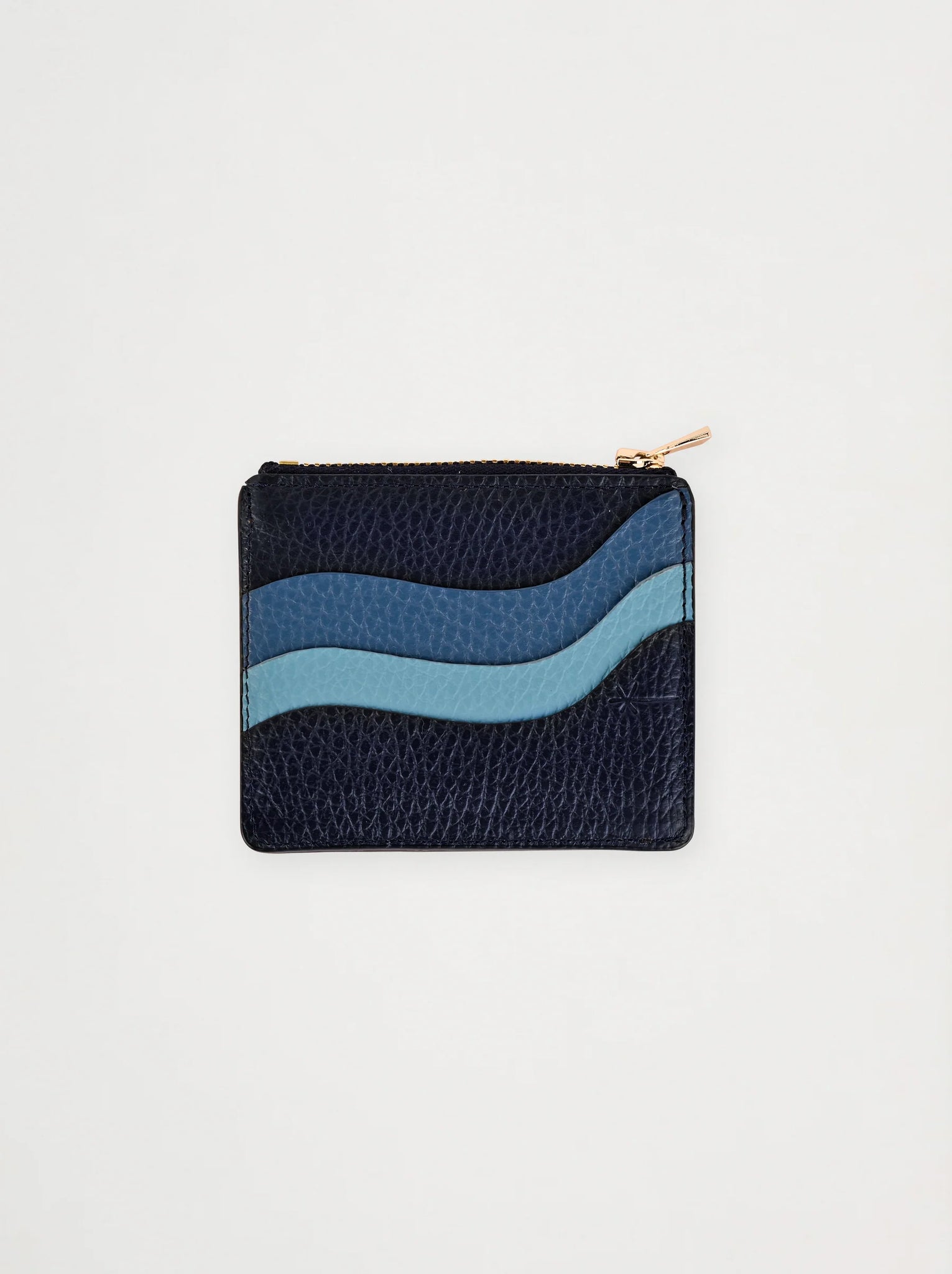 Leather Card Holder — MIDNIGHT BLUE