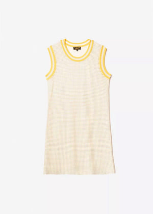 Rilta Eyelet Dress — WHITE