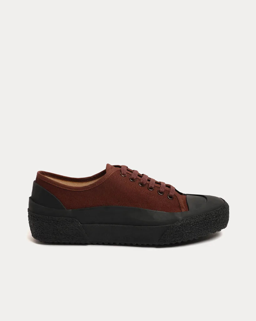 Sharp Canvas Shoe - Chestnut