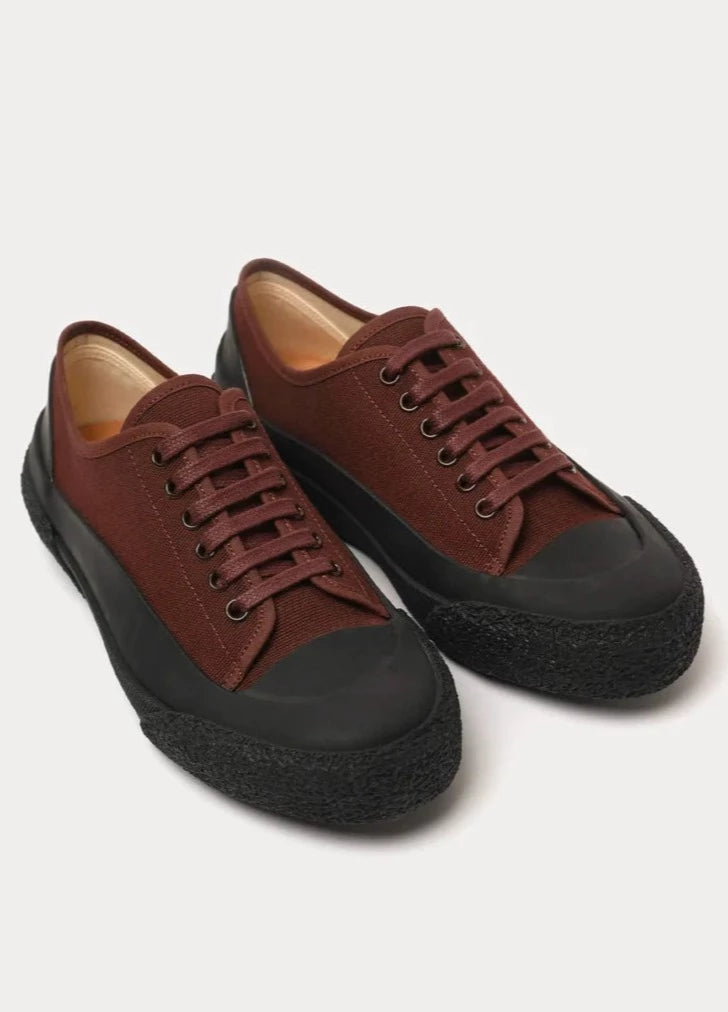 Sharp Canvas Shoe - Chestnut