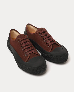 Sharp Canvas Shoe - Chestnut