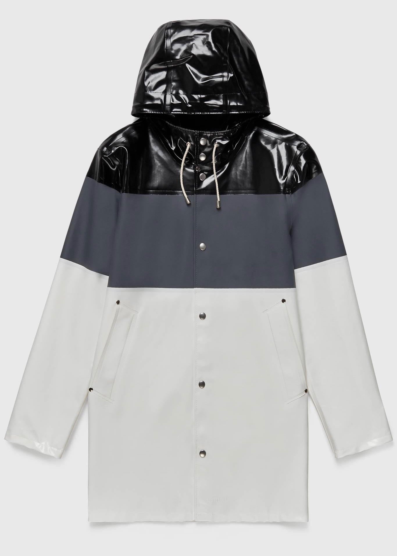 Stockholm Raincoat — BLACK GRADIENTS