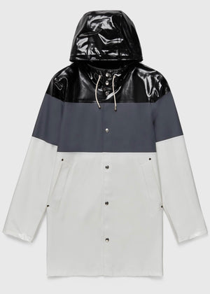 Stockholm Raincoat — BLACK GRADIENTS