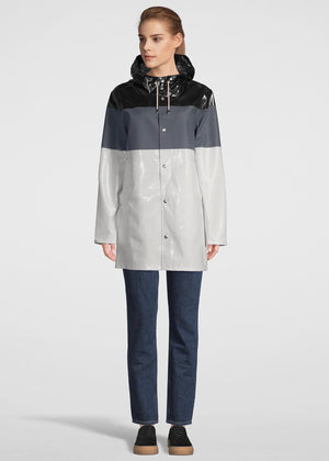 Stockholm Raincoat — BLACK GRADIENTS