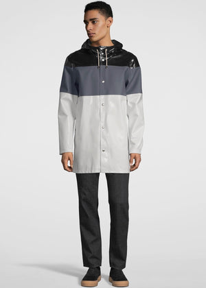 Stockholm Raincoat — BLACK GRADIENTS
