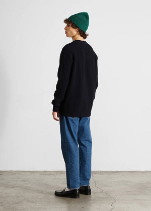 Upper Cardigan — NAVY