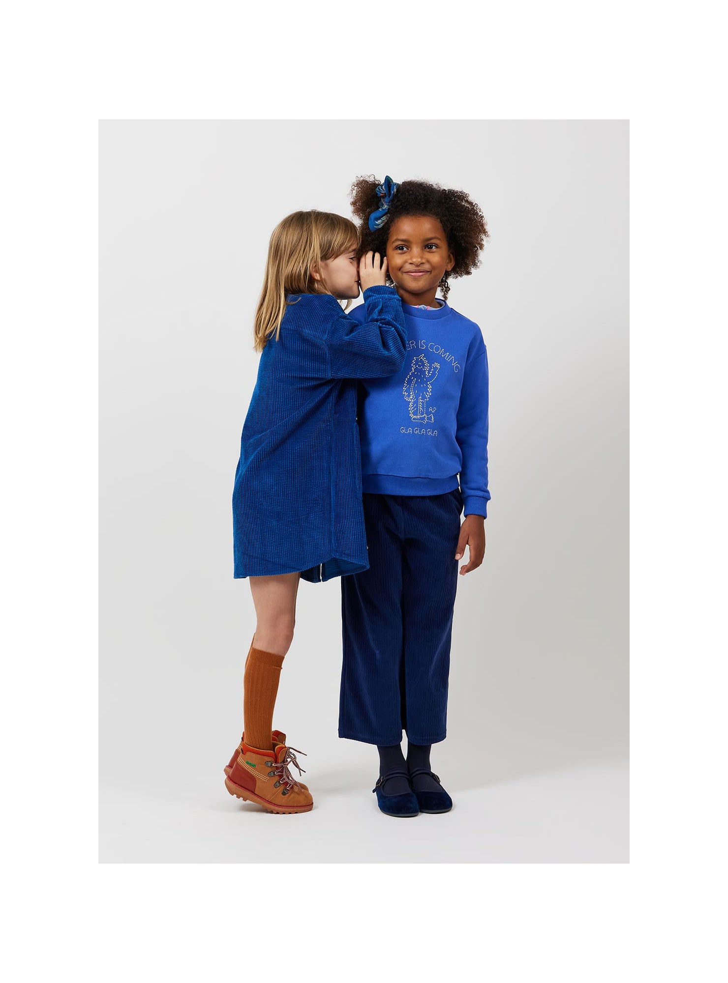 Genevieve Shirt Dress GOTS — NAVY