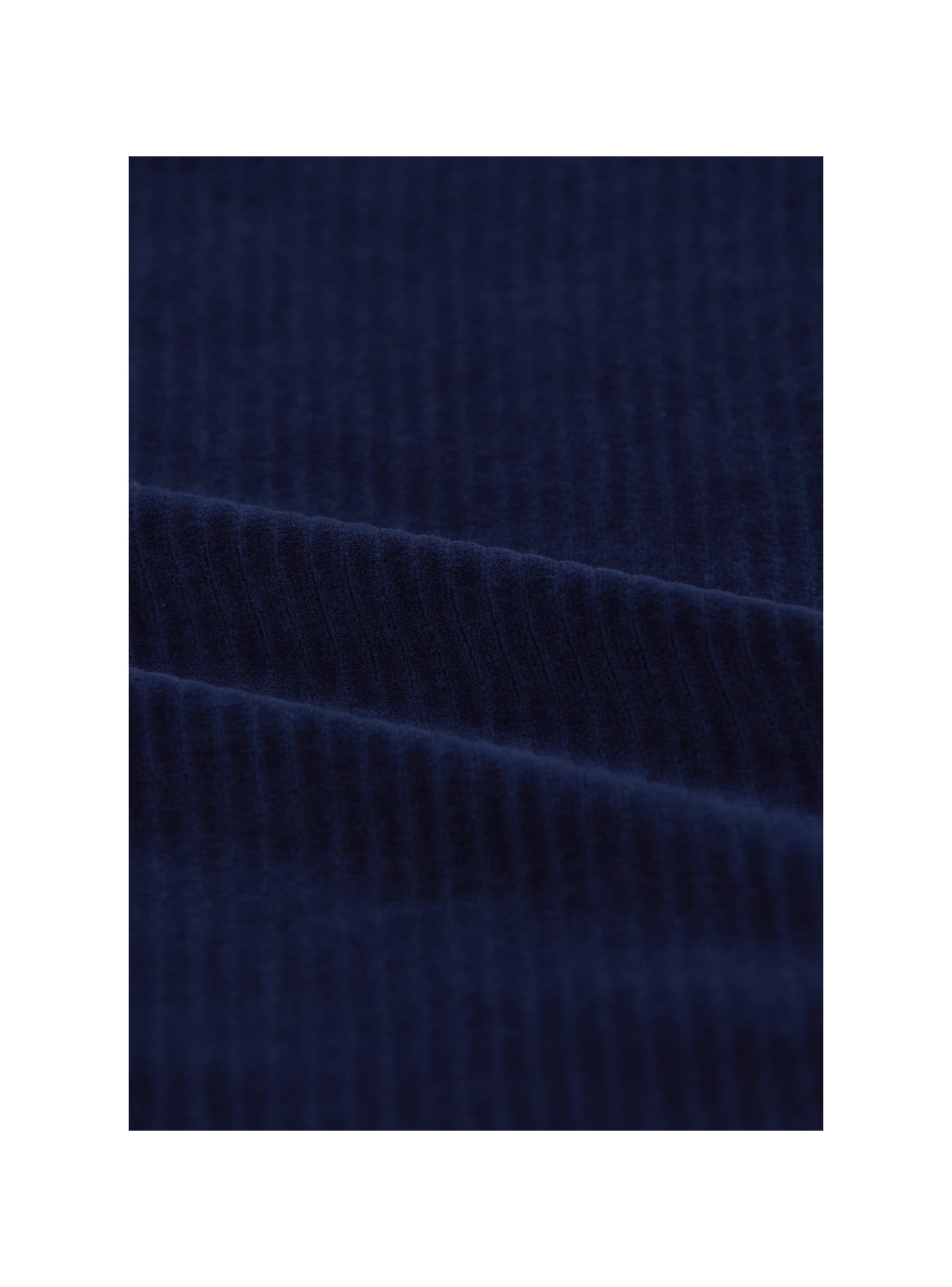 Garance Velvet Skirt GOTS  — NAVY