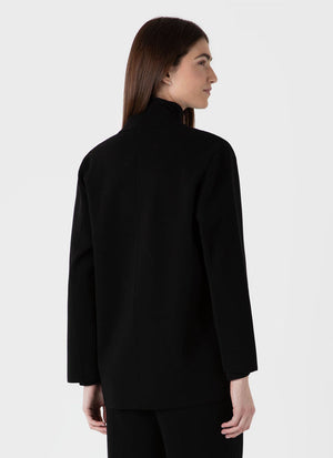Merino Milano Blazer — BLACK