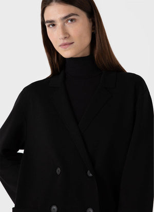 Merino Milano Blazer — BLACK