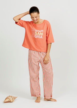 Flaviana Sangria T-Shirt — ROUGE