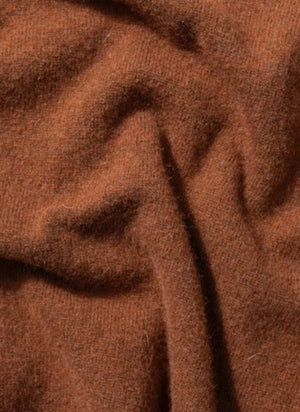 Wool Polo — CHOCOLATE