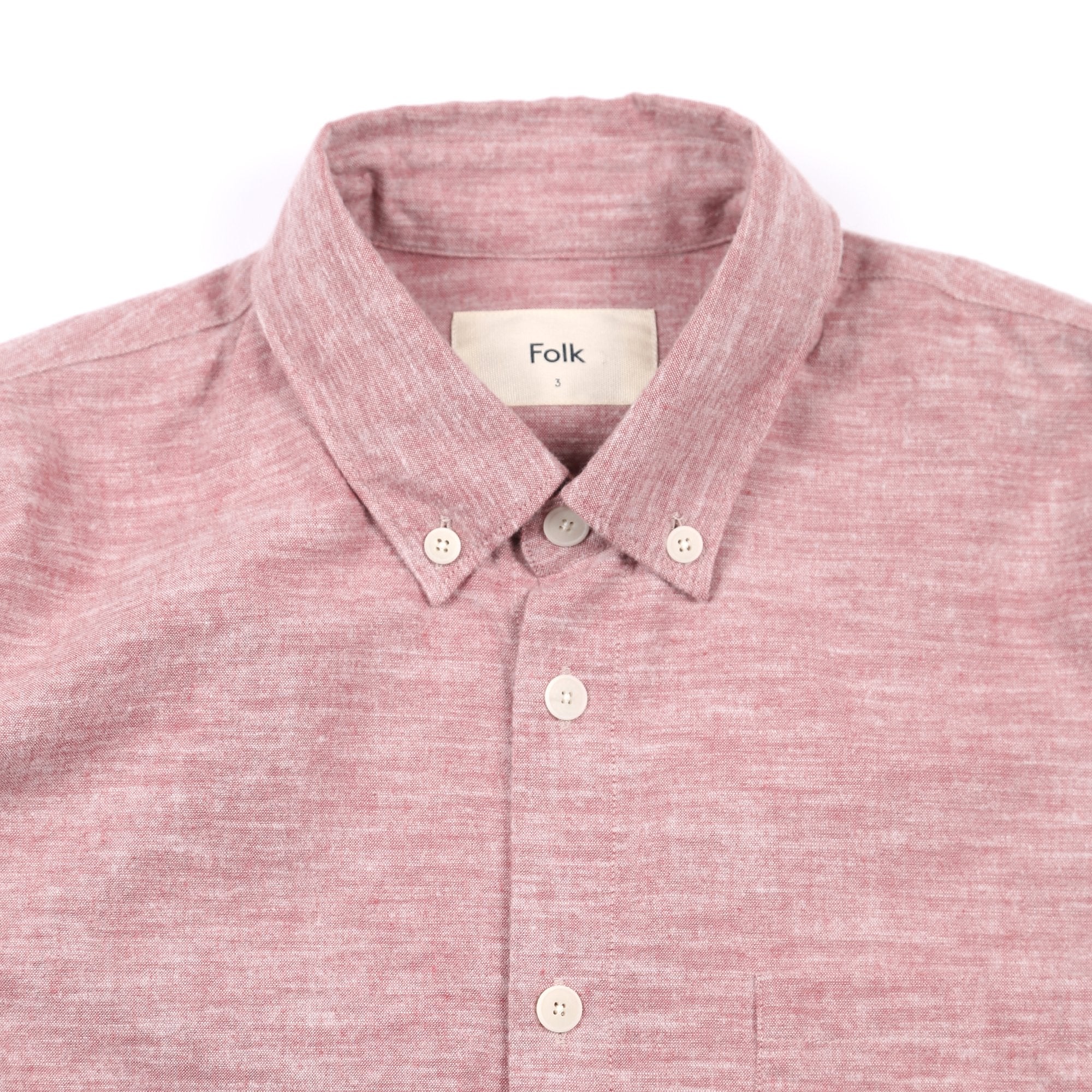Relaxed Fit Shirt - Brick