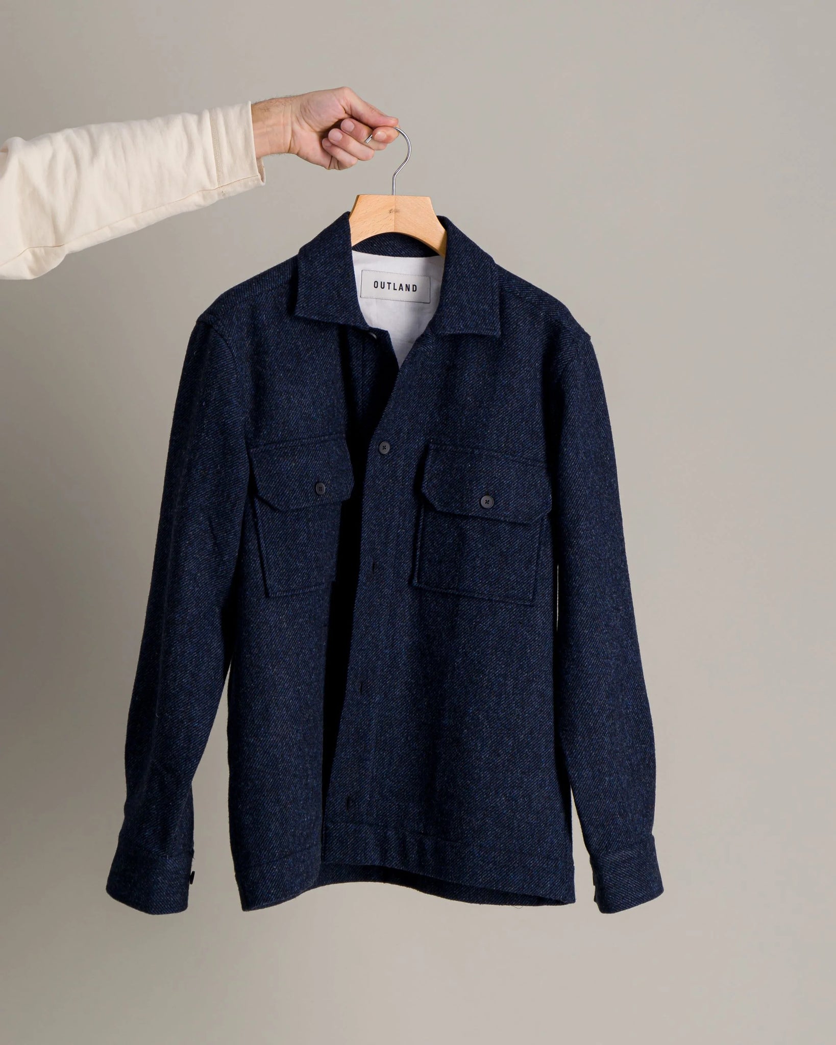 Beaver Shetland Overshirt - LAST PIECE