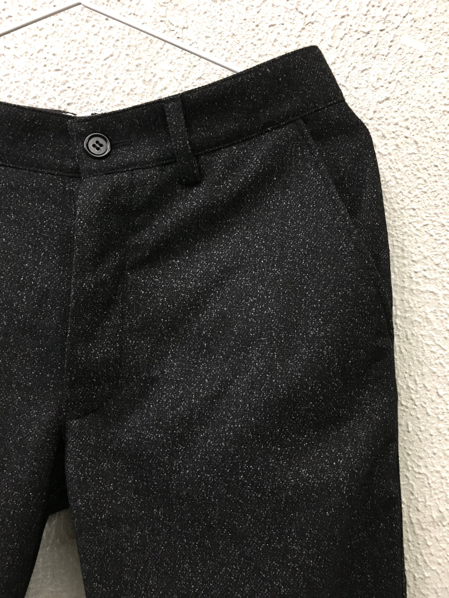 Textured Wool Trousers