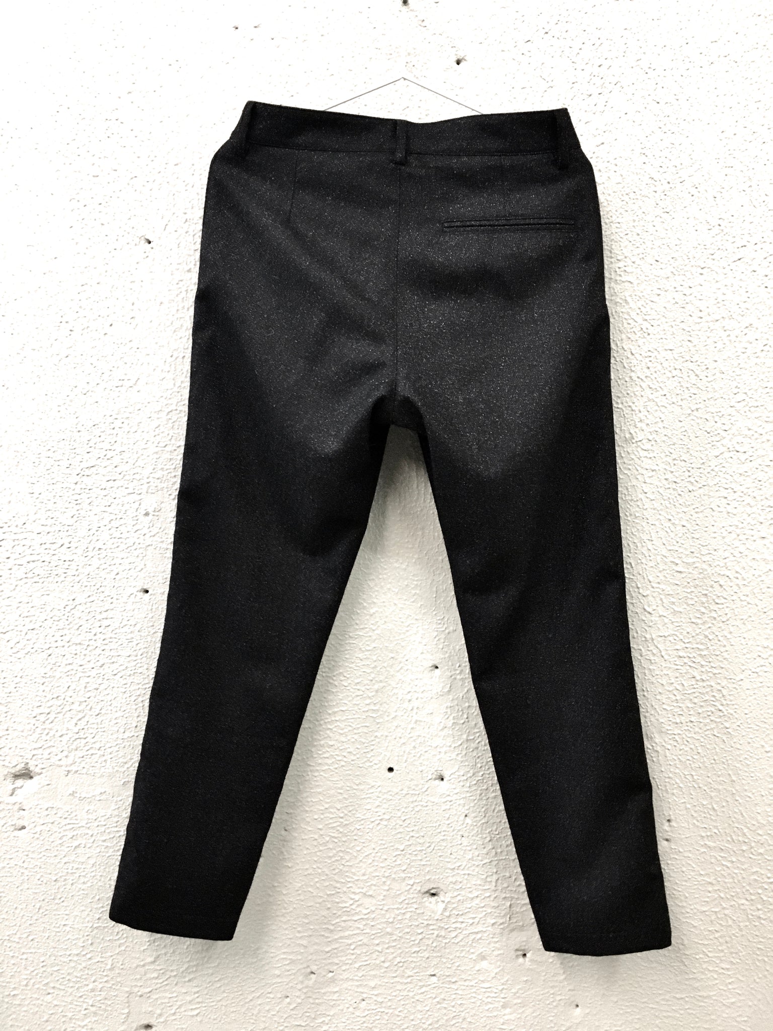 Textured Wool Trousers