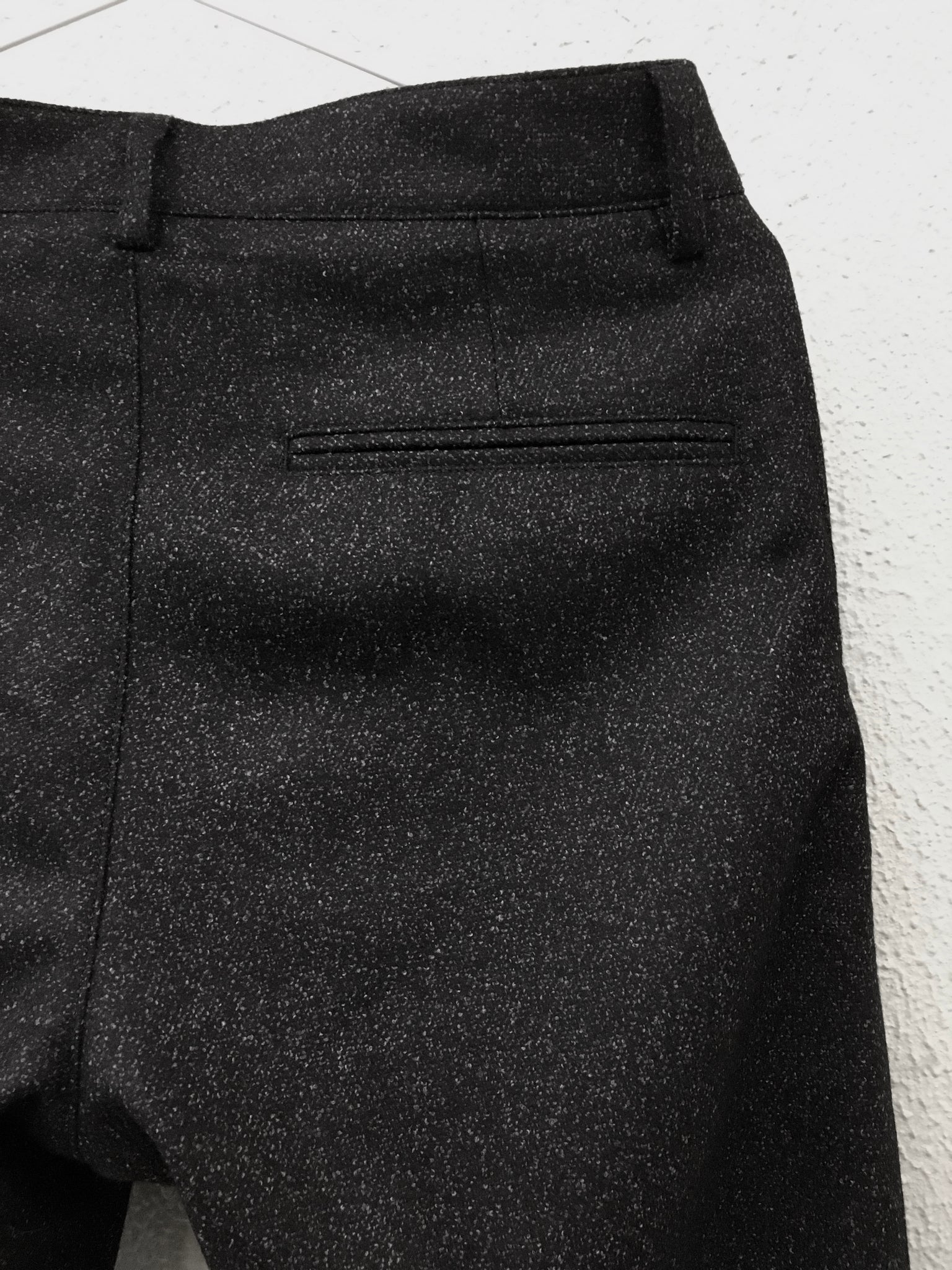 Textured Wool Trousers