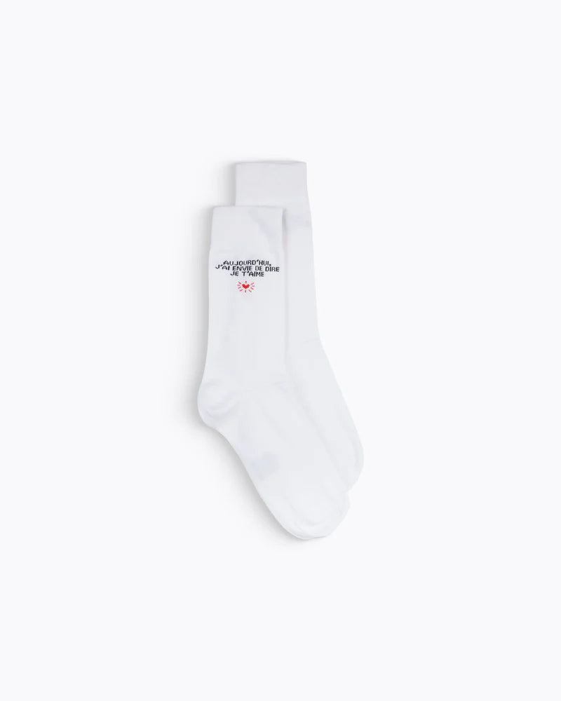 Mantra Socks — WHITE