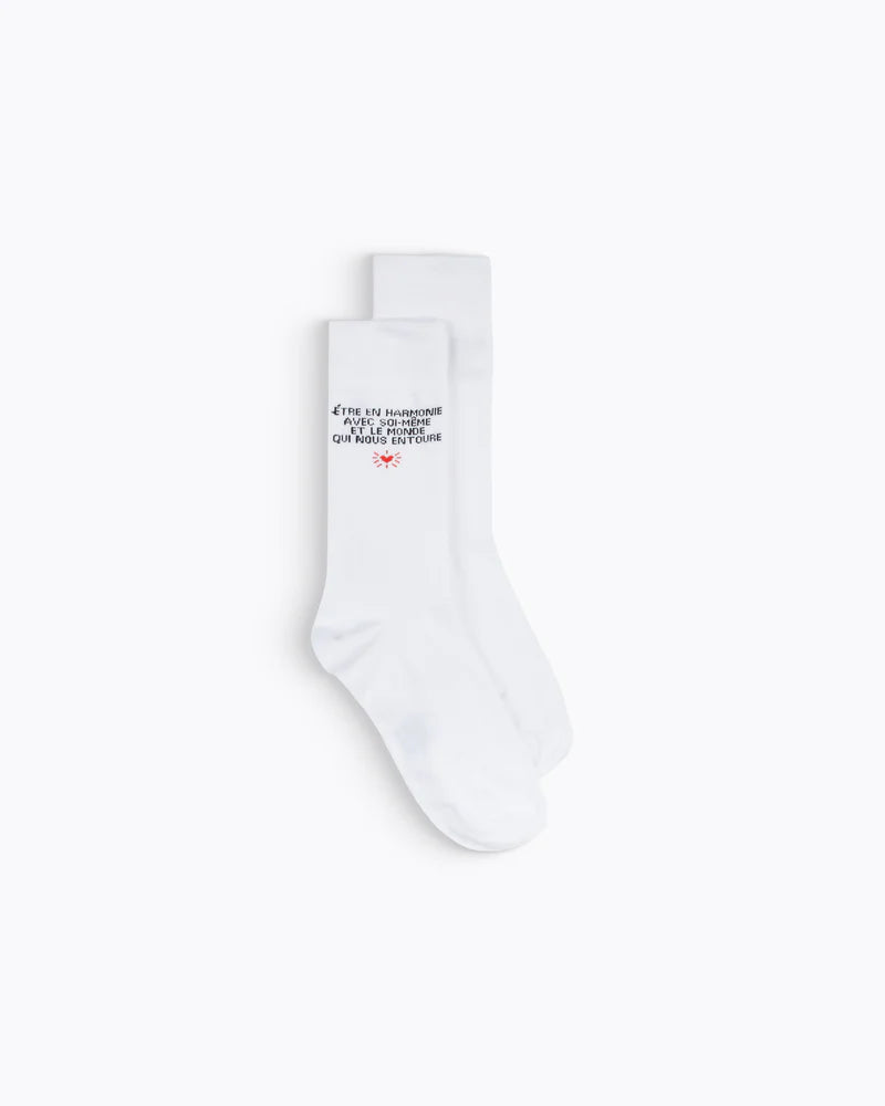 Mantra Socks — WHITE